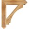 Ekena Millwork Imperial Arts & Crafts Rough Sawn Bracket, Western Red Cedar, 6"W x 34"D x 38"H BKT06X34X38IMP03RWR - alternate 3